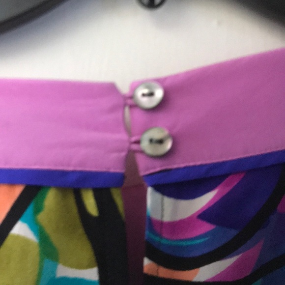 Bob Mackie Wearable Art Silk Top - Picture 7 of 8